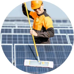 تنظيف السخانات الشمسية